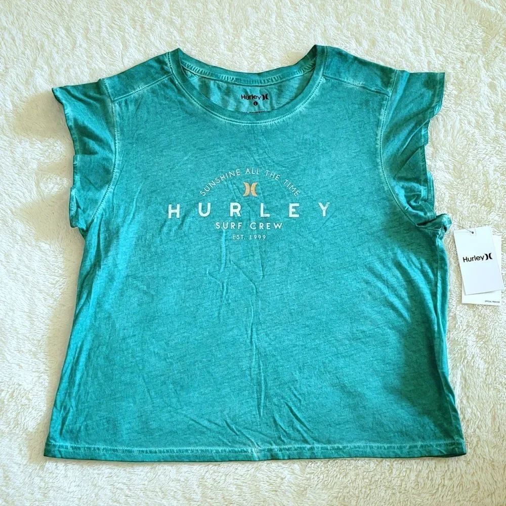 Hurley🌊 Flutter🦋 Sleeve Tee👕 - NWT